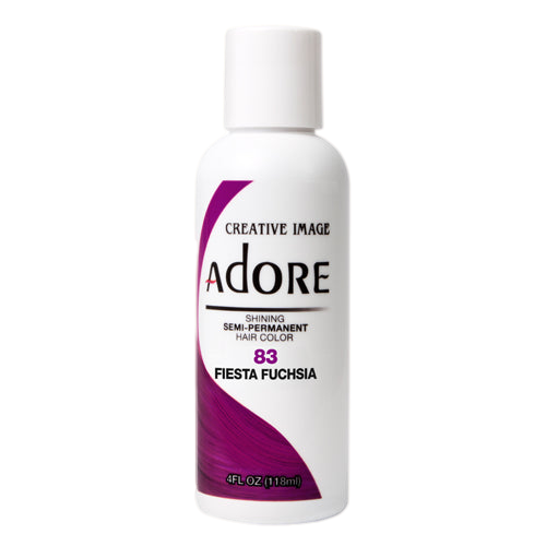 Adore Semi-Permanent Hair Color, 4 fl oz - 83 Fiesta Fuchsia