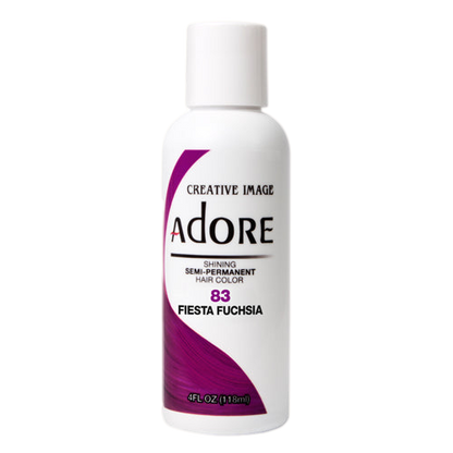 Adore Semi-Permanent Hair Color, 4 fl oz - 83 Fiesta Fuchsia