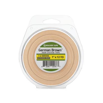 Walker Tape German Brown Liner Cloth Tape, 3/4 in x 3 yd
