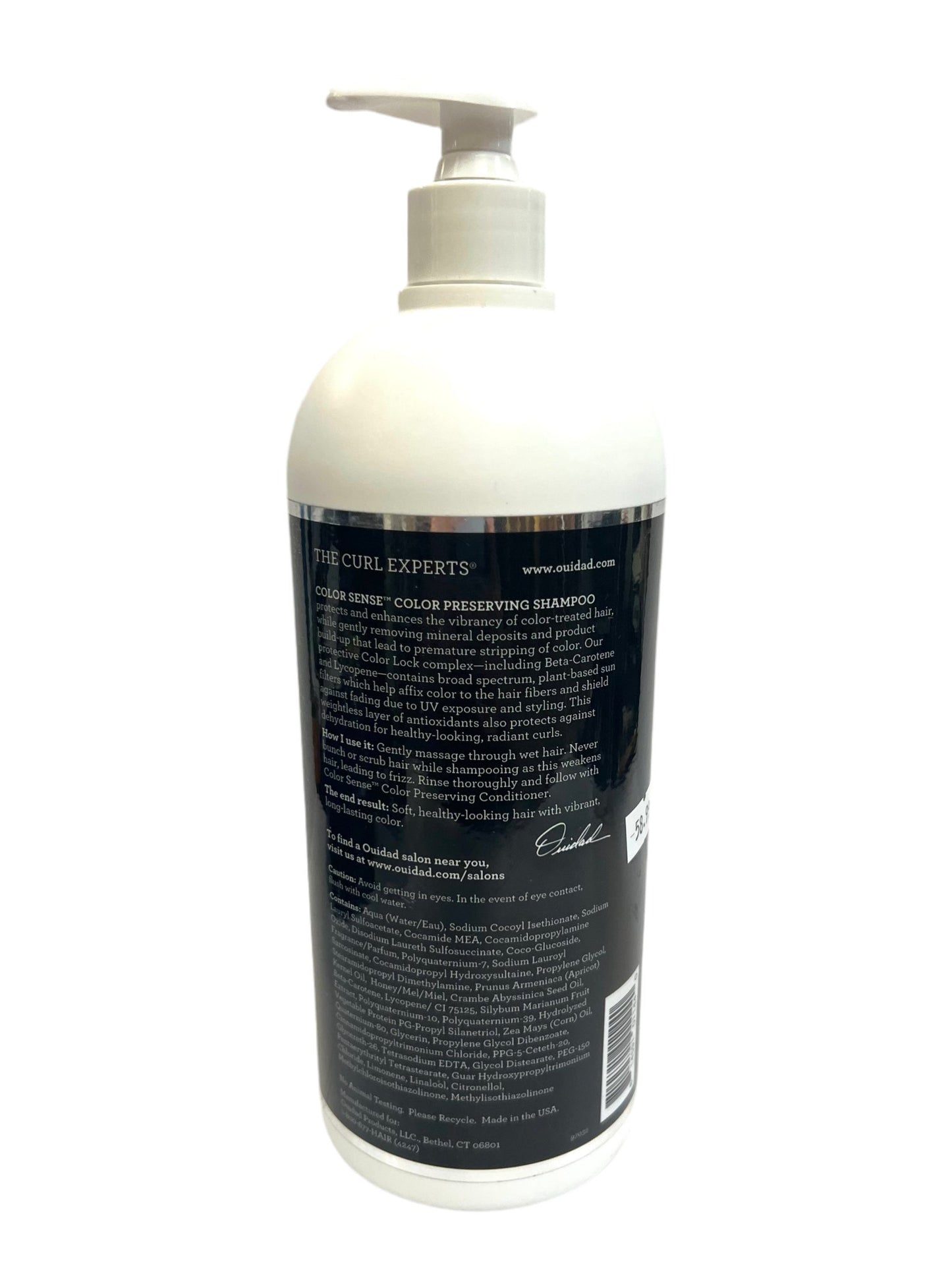 Ouidad Color Sense Color Preserving Shampoo 33.8 oz - VIP Extensions