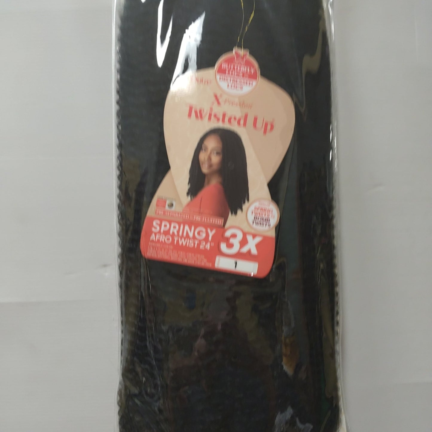 Outre Crochet Braids X - Pression Twisted Up 3X Springy Afro Twist 24" (1 - pack - VIP Extensions