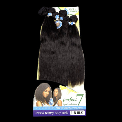 Outre Simply Perfect 7 100% Brazilian Unprocessed Human Hair Bundle(14''16''18'') - VIP Extensions