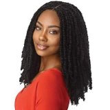 Outre X Pression Twisted Up Springy Afro Twist 16". Color 1 - VIP Extensions