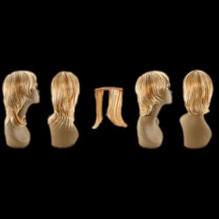 Pallet  156 - Lot of 100% Human Hair Wigs - variety of styles and colors - VIP Extensions