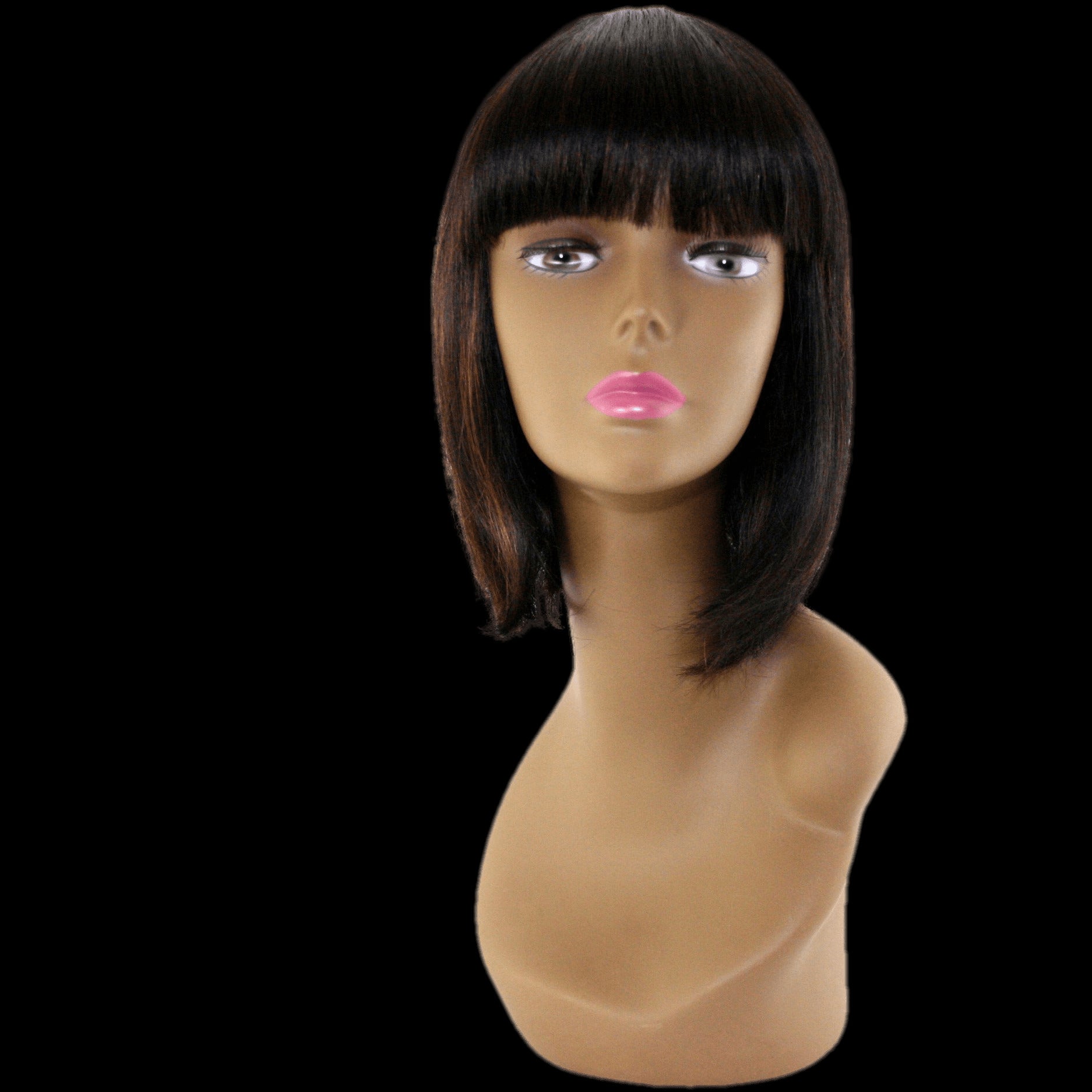 Pallet  156 - Lot of 100% Human Hair Wigs - variety of styles and colors - VIP Extensions