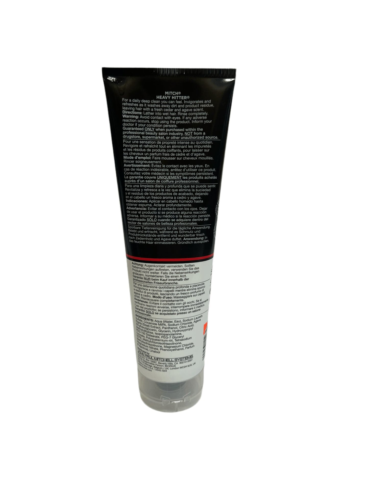 Paul Mitchell Mitch Heavy Hitter Deep Cleansing Shampoo 8.5 oz - VIP Extensions