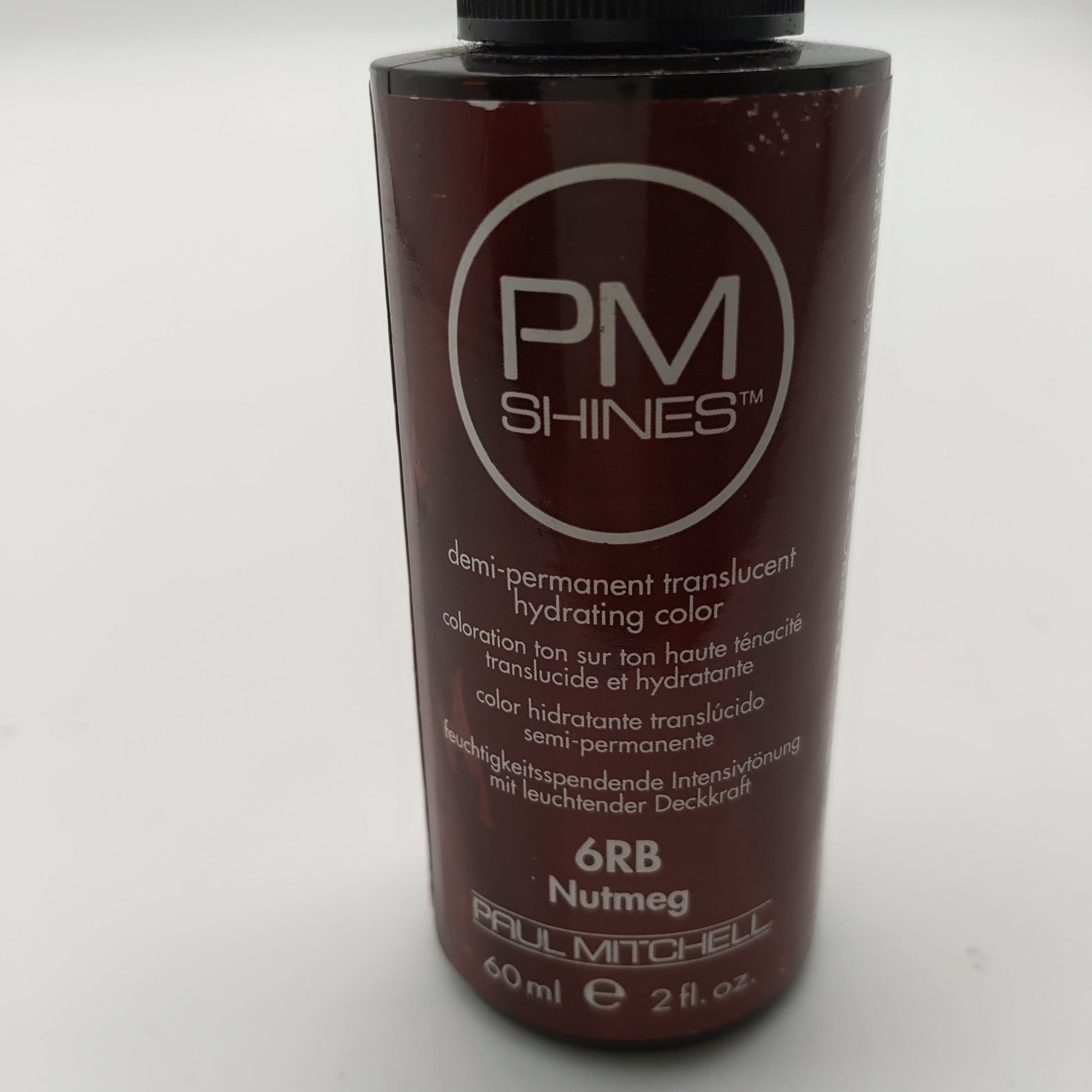 Paul Mitchell PM Shines Demi - Permanent Hair Color 2oz (6RB) NutMEG - VIP Extensions