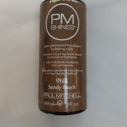 Paul Mitchell PM Shines Demi - Permanent Hair Color 2oz (9NB) Sandy Beach - VIP Extensions