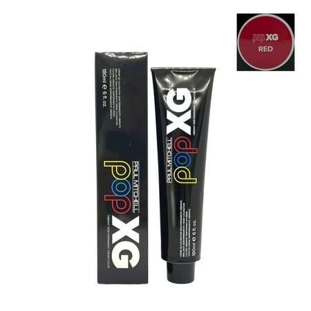 Paul Mitchell Pop XG Vibrant Semi - Permanent Cream Color /Red 6 oz - VIP Extensions
