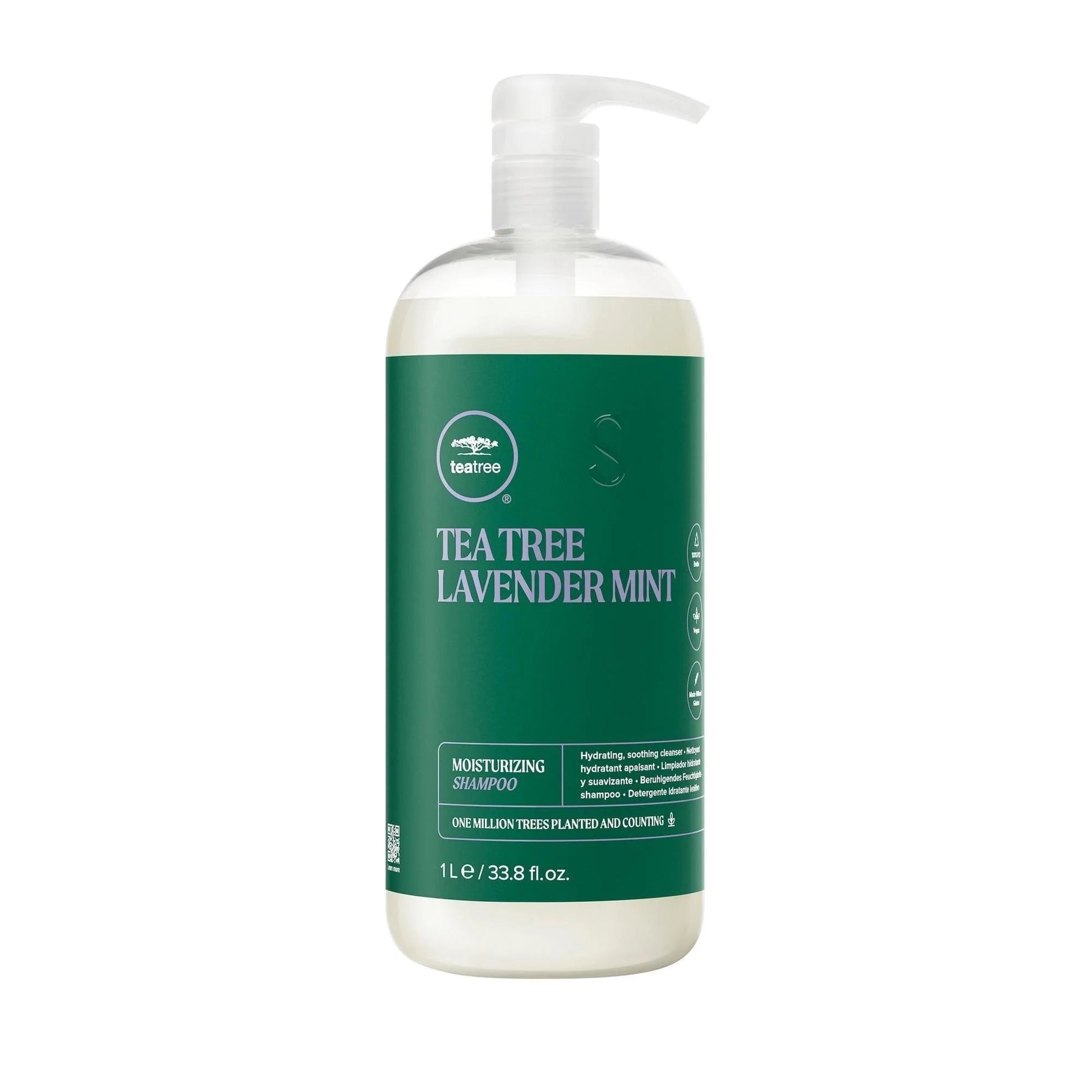 Paul Mitchell Tea Tree Lavender Mint Moisturizing Shampoo 33.8 oz - VIP Extensions