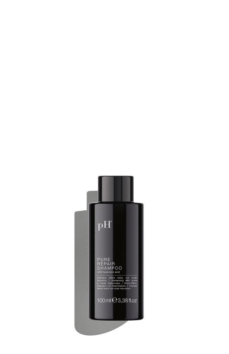ph Pure Hair Repair Moisturizing Shampoo 3.38 Oz - Hydrating Shampoo for Dry, Damaged & Color - Treated Hair - Revitalizing, Nourishing Formula to Restore Softness, Shine & Strength - VIP Extensions