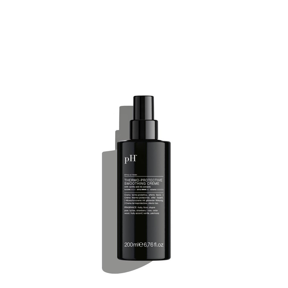 Ph Pure Hair Thermo - Protective Smoothing Creme - Heat - Protected & Anti - Frizz Styling Cream - Keratin Hair Treatment & Hydrating Hair Cream with UV Defense - 6.7 oz - VIP Extensions