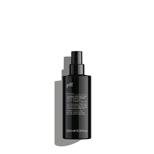Ph Pure Hair Thermo - Protective Smoothing Creme - Heat - Protected & Anti - Frizz Styling Cream - Keratin Hair Treatment & Hydrating Hair Cream with UV Defense - 6.7 oz - VIP Extensions