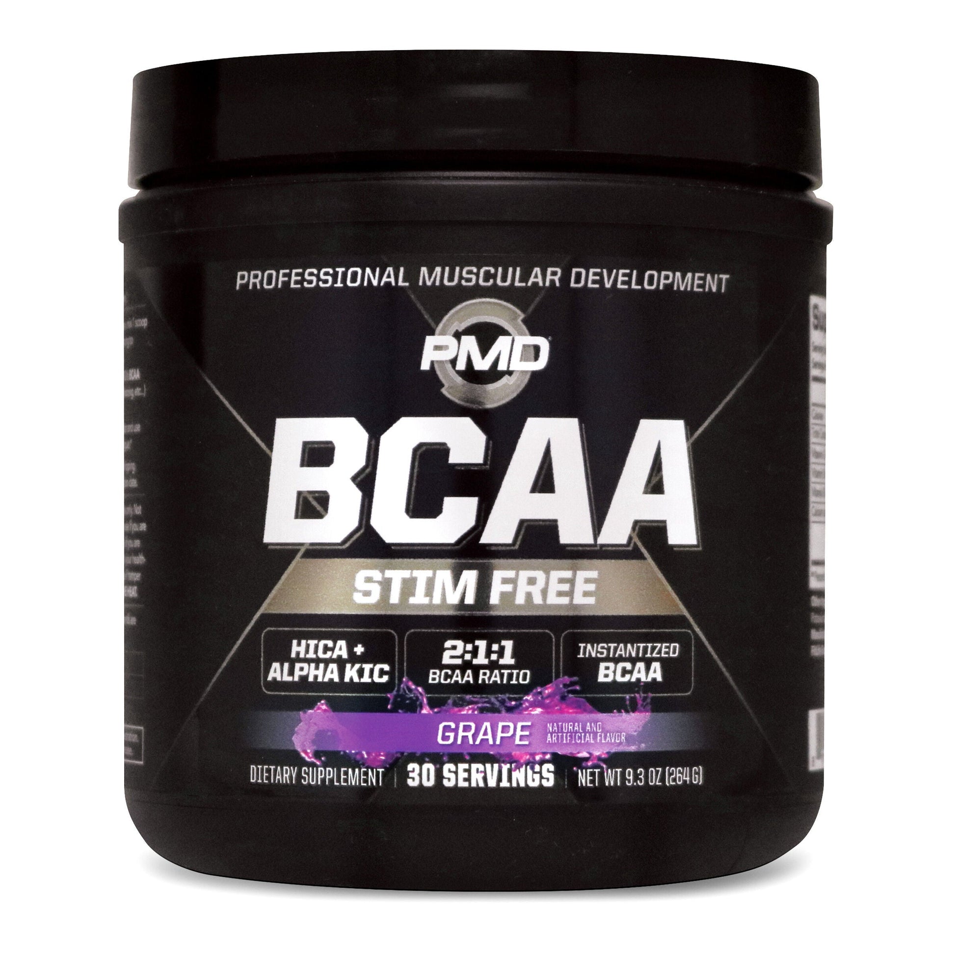 PMD BCAA Stim-Free Grape, 30 servings