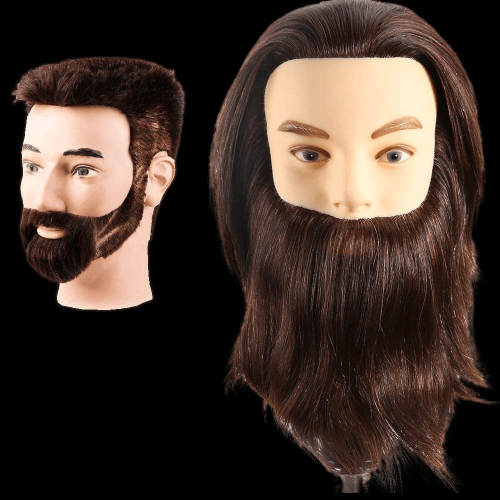 Practice Mannequin Head / Man with Beard - VIP Extensions
