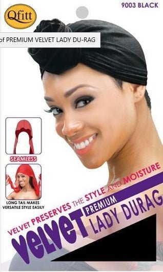 PREMIUM VELVET LADY DU - RAG BLACK 9003 - VIP Extensions
