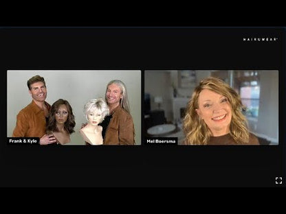 Gabor All Too Well wig in the HairUWear Fall 2026 collection video - VIP Extensions Doral Miami / Peluca Gabor All Too Well en el video de la coleccion HairUWear otono 2026 - VIP Extensions Doral Miami