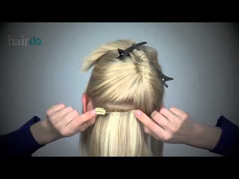 Hairdo 8pc Straight Extension Kit How-To