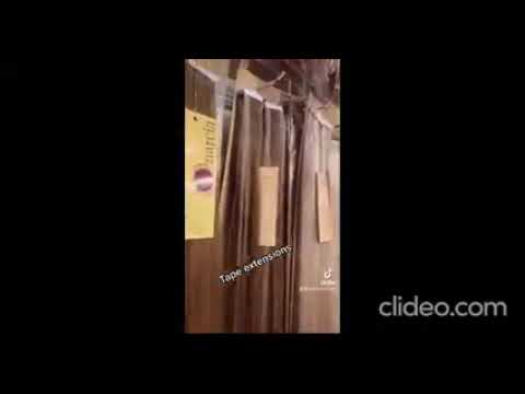Tape-in hair extension video - VIP Extensions Doral Miami / Video de extensiones de cabello con cinta adhesiva - VIP Extensions Doral Miami