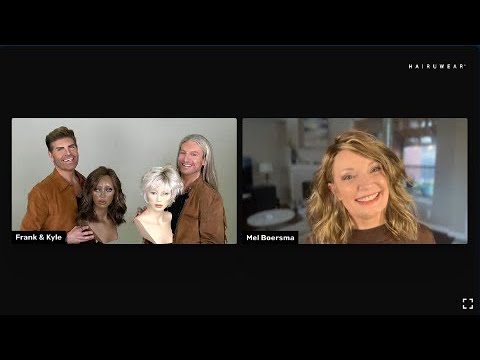 Gabor Love Wave wig in the HairUWear Fall 2026 collection video - VIP Extensions Doral Miami / Peluca Gabor Love Wave en el video de la coleccion HairUWear otono 2026 - VIP Extensions Doral Miami