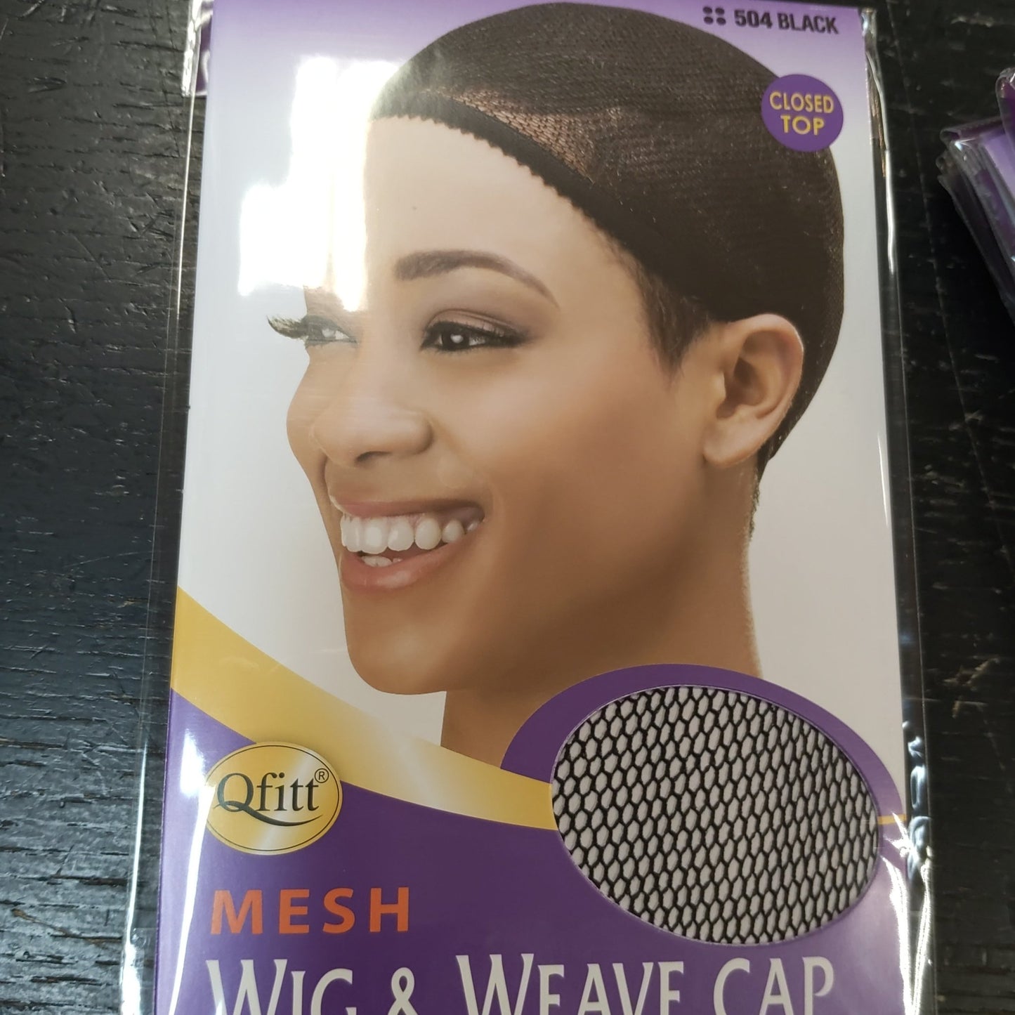 Qfitt Mesh Wig & Weave Cap 504 Black - VIP Extensions
