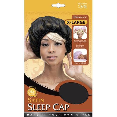 Qfitt X - LARGE SATIN SLEEP/BLACK - VIP Extensions