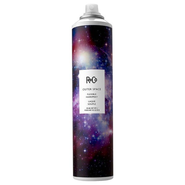 R and Co Outer Space Flexible Hairspray 9.5 OZ - VIP Extensions