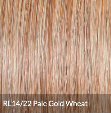 Raquel Welch Sheer Luxury Collection, Posh Premier Short Boycut Wig with Feather Lite Fiber Luxlite Cap Ll, Average, RL14/22 Pale Gold Wheat - VIP Extensions