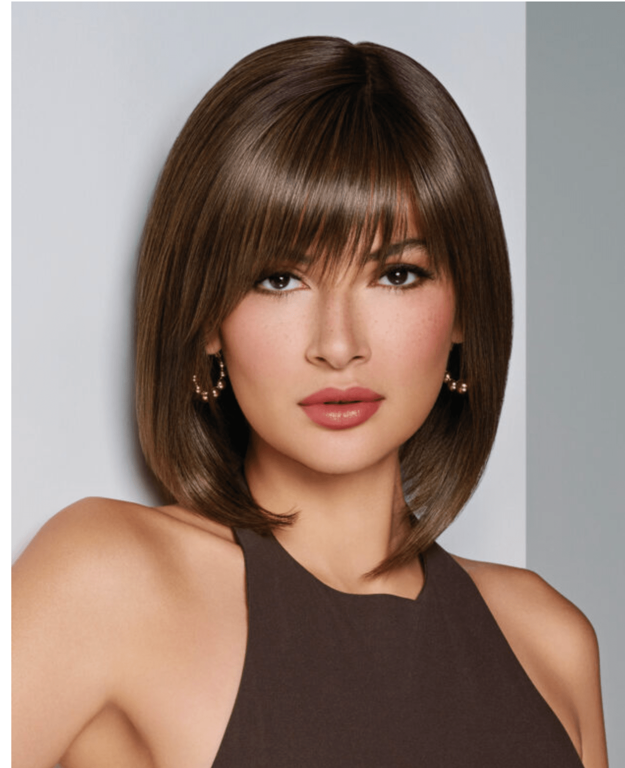 Raquel Welch Sheer Luxury Collection, Straight to Camera Shoulder - Length Layered Wig with Feather Lite Fiber Luxlite Cap Ll, Average, RL19/23SS Biscuit - VIP Extensions