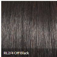 Raquel Welch Statement Style Long Layered Modern Wig by Haiuwear, Average Cap Size, RL2/4 Off Black - VIP Extensions