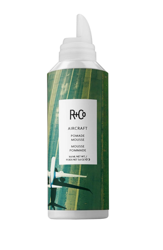 R+Co AIRCRAFT Pomade Mousse 5.6 OZ - VIP Extensions