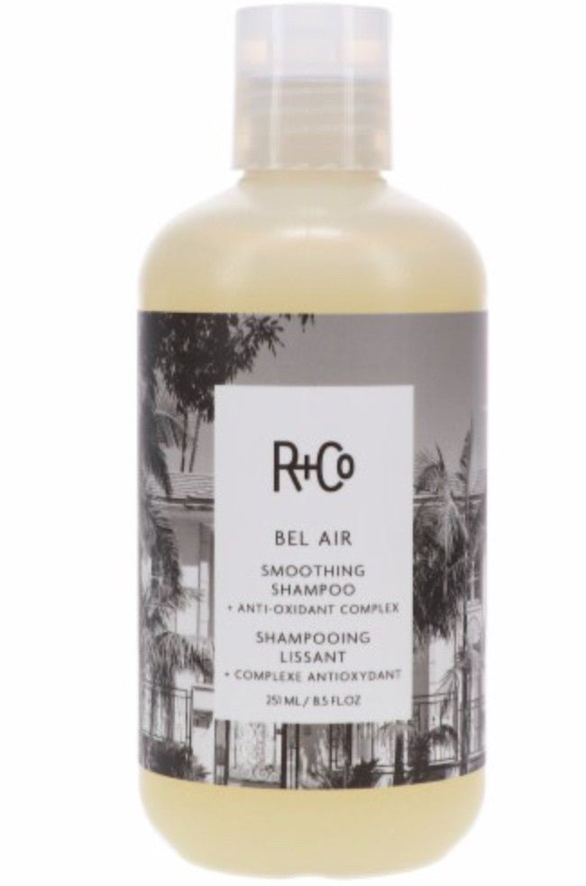 R+Co BEL Air Smoothing Shampoo & Anti - Oxidant Complex | UV Protection + Shine + Frizz Protection | Vegan + Cruelty - Free | 8.5 Oz - VIP Extensions