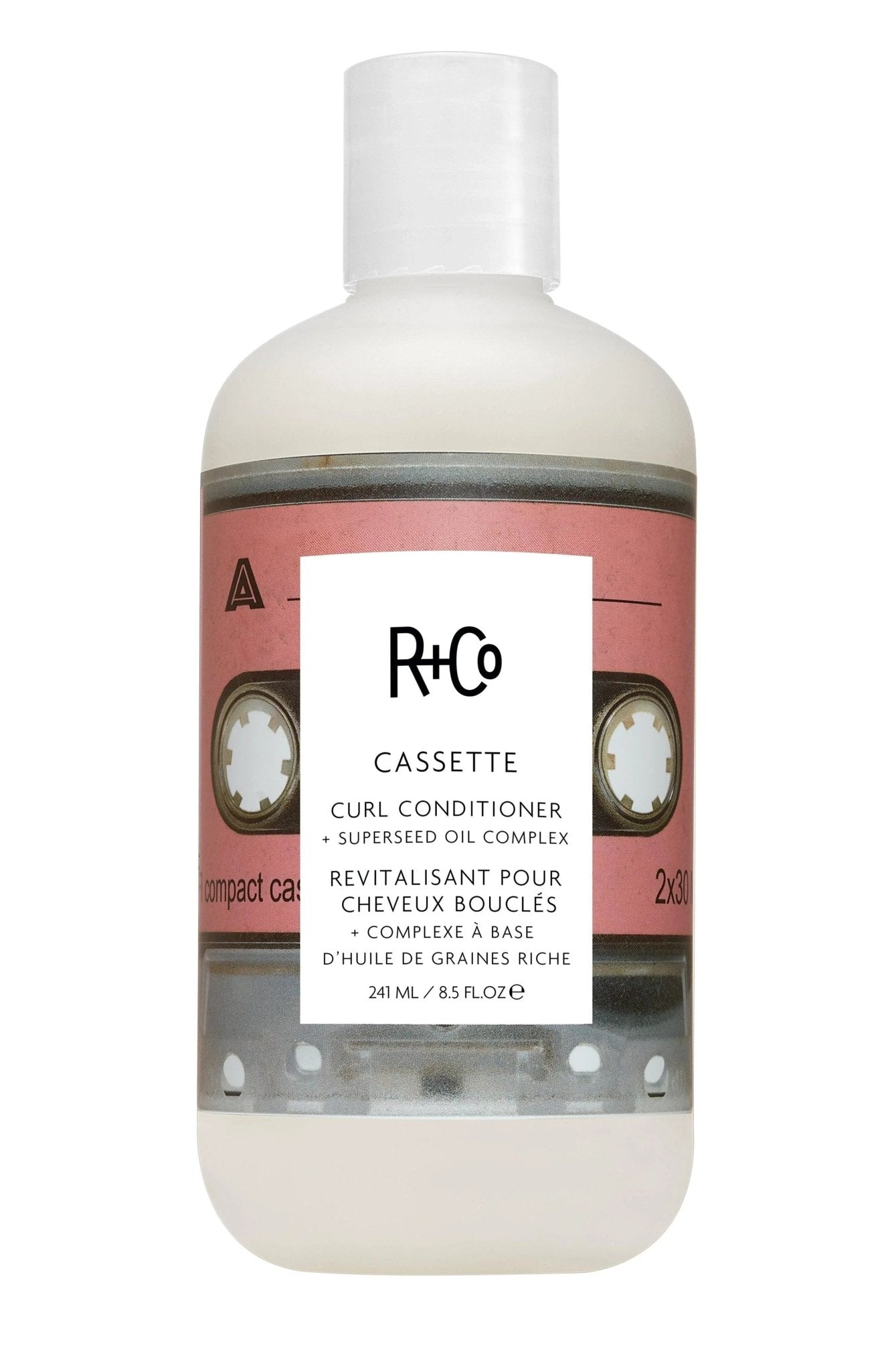 R+Co Cassette Curl Conditioner + Superseed Oil Complex | Tames Frizz + Hydrates Curls + AdDS Shine | Vegan + Cruelty - Free | 8.5 Oz - VIP Extensions