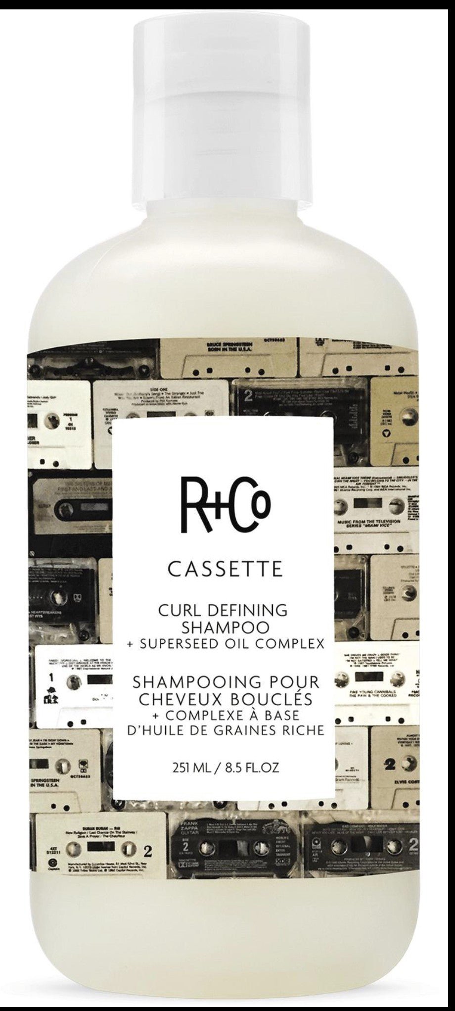 R+Co CASSETTE Curl Hair Shampoo + Superseed Oil Complex 8.5 oz - VIP Extensions