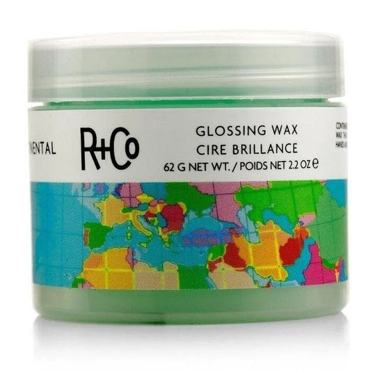 R+Co Continental Glossing Wax | Lightweight + Lasting Hold + High Shine | Vegan + Cruelty - Free | 2.2 Oz - VIP Extensions