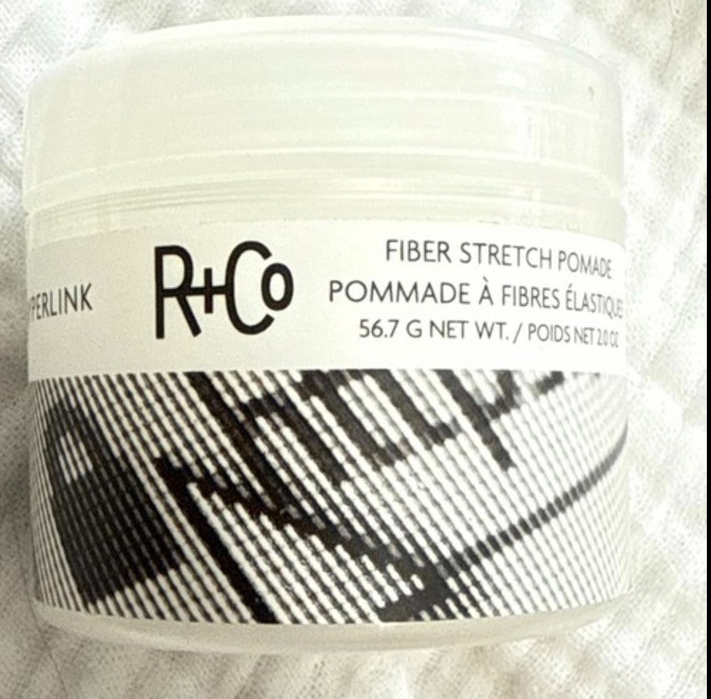 R+Co HYPERLINK Fiber Stretch Hair Pomade 2 oz - VIP Extensions