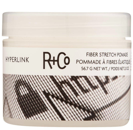 R+Co Hyperlink Fiber Stretch Pomade 2 oz / 56.7g NEW Flexible Hold Volume - VIP Extensions