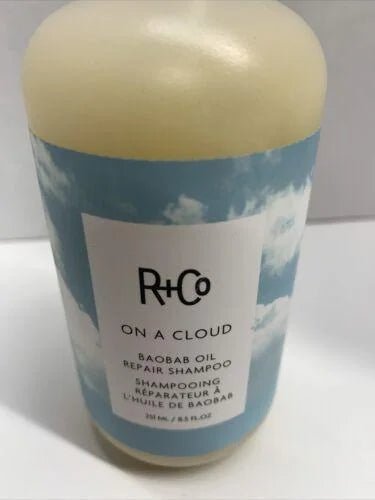 R+Co On a Cloud Baobab Repair Shampoo | Gentle Cleansing + Rebonds + Hydrates | Vegan + Cruelty - Free | 8.5 oz - VIP Extensions