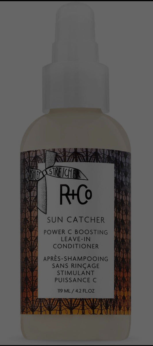 R+Co Sun Catcher Power C Boosting Leave - In Conditioner | Protective Nourishment + Detangles + Softens | Vegan + Cruelty - Free | 4.2 Oz - VIP Extensions