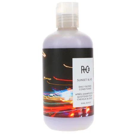 R+Co Sunset BlVD Blonde Conditioner | Daily Brightening + Combats Brassiness + Hydrating | Vegan + Cruelty - Free | 8.5 Oz - VIP Extensions