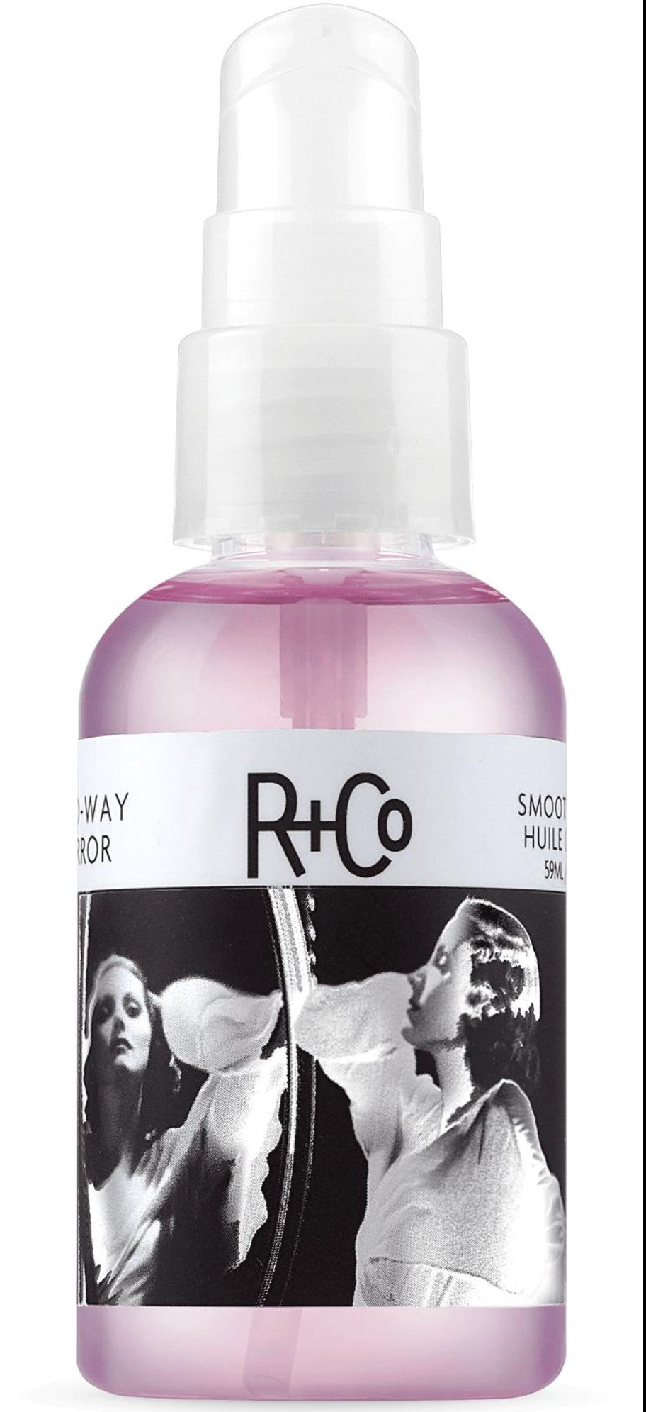 R+Co Two - Way Mirror Smoothing Oil 2 oz / 60ml NEW Shine Argan Frizz Control - VIP Extensions