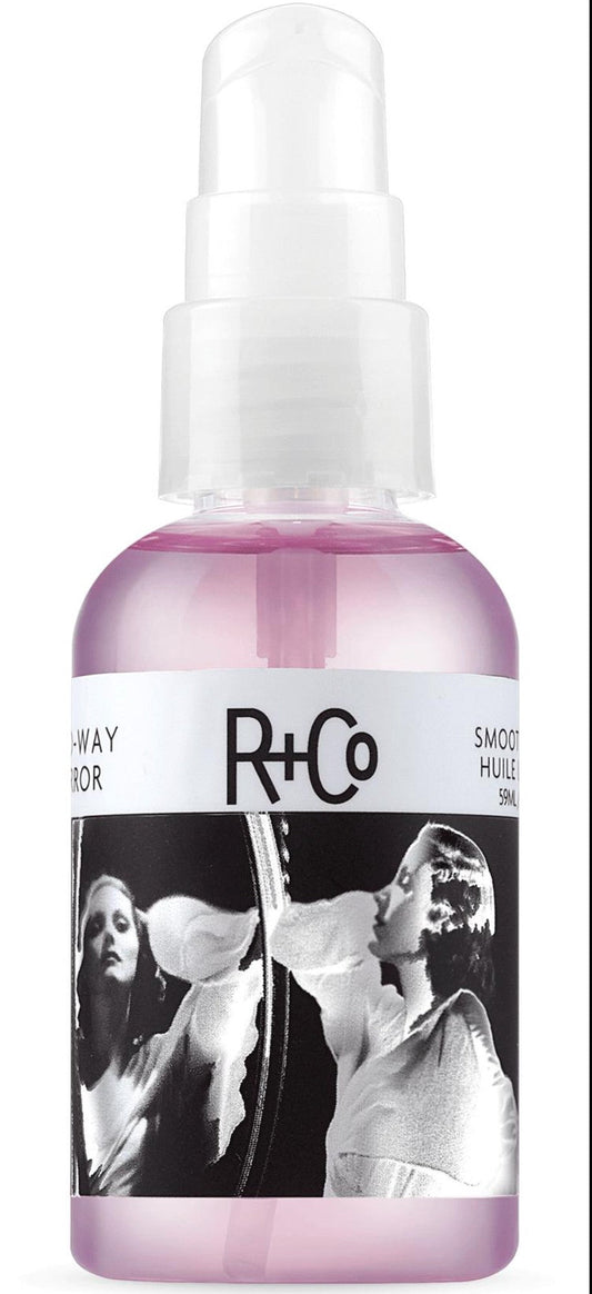 R+Co Two - Way Mirror Smoothing Oil 2 oz / 60ml NEW Shine Argan Frizz Control - VIP Extensions