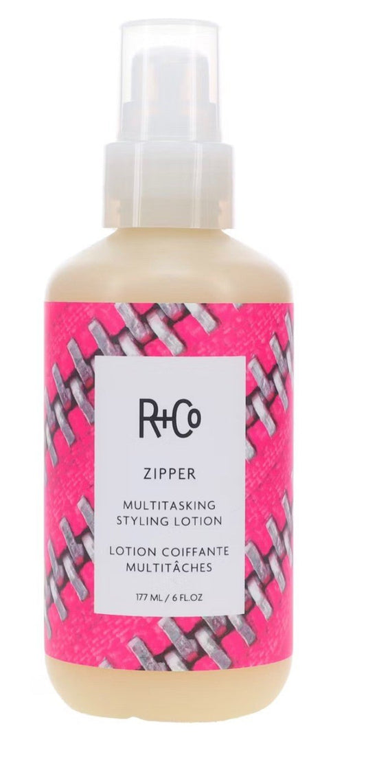 R+Co Zipper Multitasking Styling Lotion 6 Oz - VIP Extensions