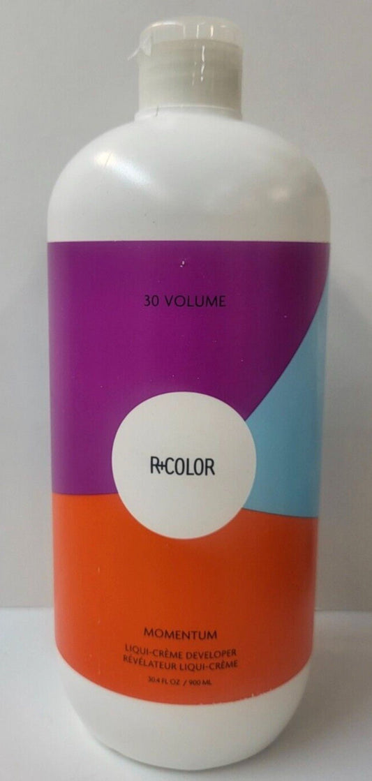 R+Color Momentum Liqui - Creme Developer 30 Volume 30.4 oz / 900ml NEW Salon - VIP Extensions