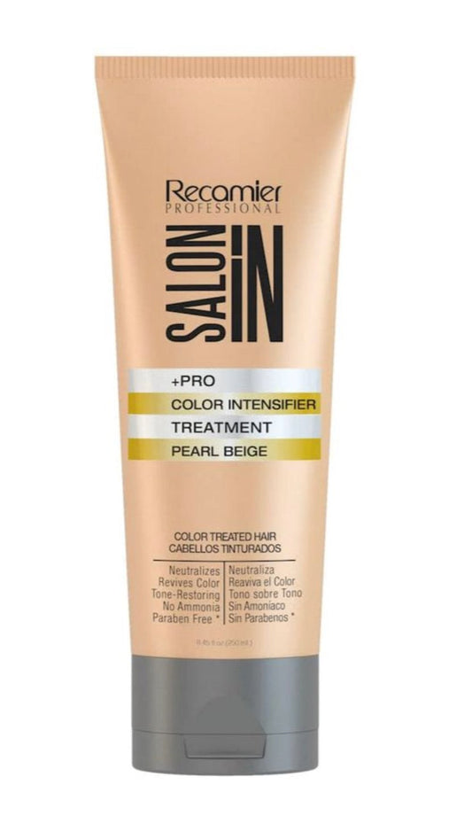 Recamier Professional Salon in Pro Hair Color Intensifier Treatment Pearl Beige 8.45 Fl Oz - VIP Extensions