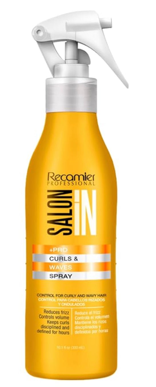 Recamier Professional Salon in Texturizing Frizz Control Curly Hair Spray for Styling Curl Refresher Care Products | Crema para Peinar El cabello Rizado - VIP Extensions