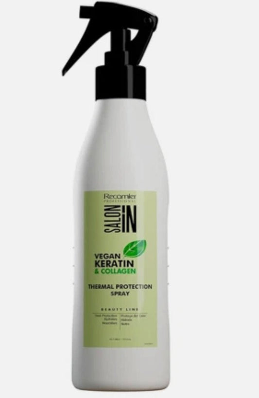 Recamier Professional Salon In Vegan Keratin & Collagen Hair Thermal Protector Spray 10.14 fl.oz - VIP Extensions
