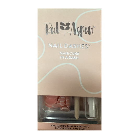 Red Aspen Nail Dashes Swirl and Twirl Kelly box