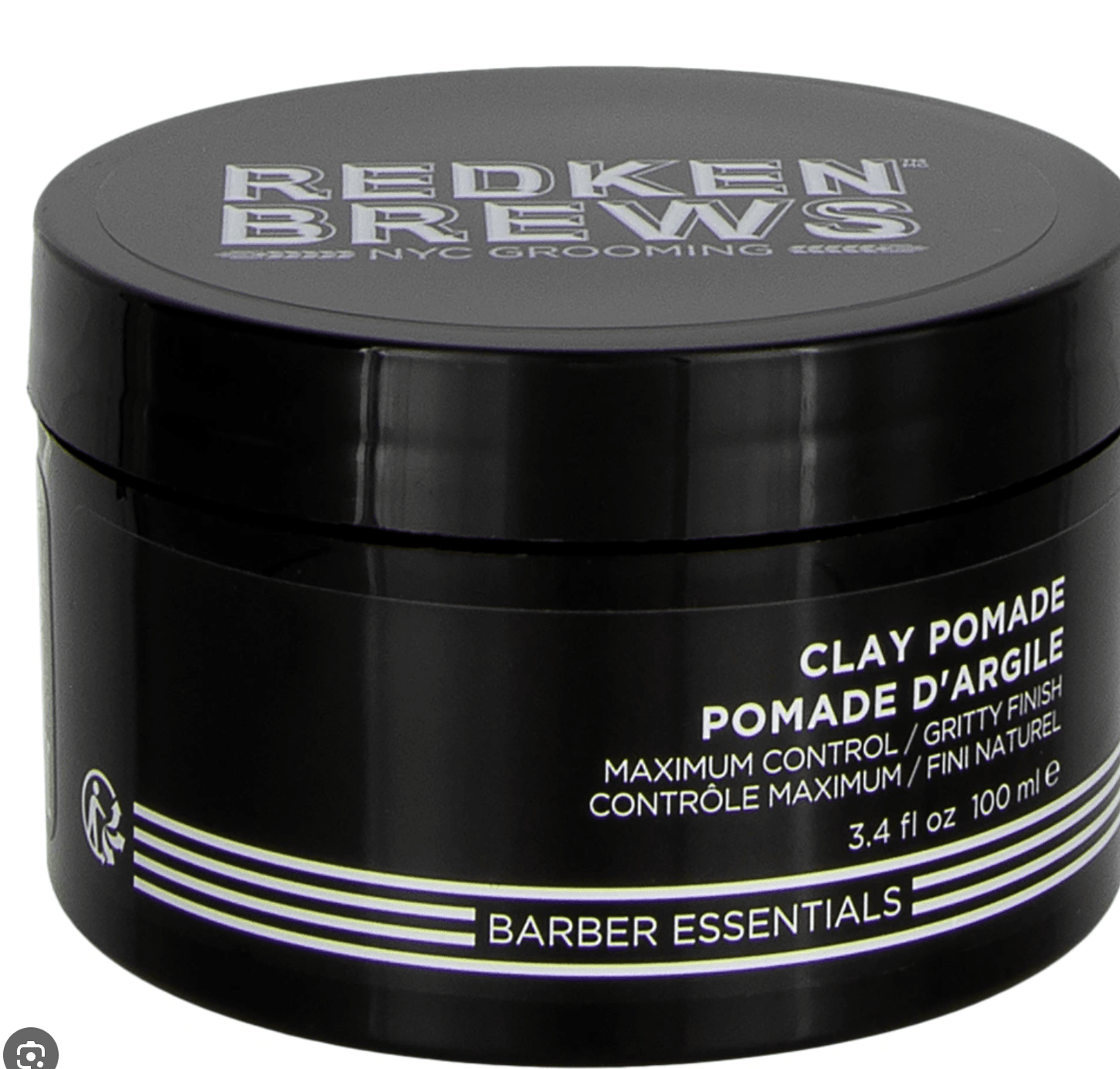 Redken Brews Clay Pomade for Men, High Hold, for Fine and Medium Hair - VIP Extensions
