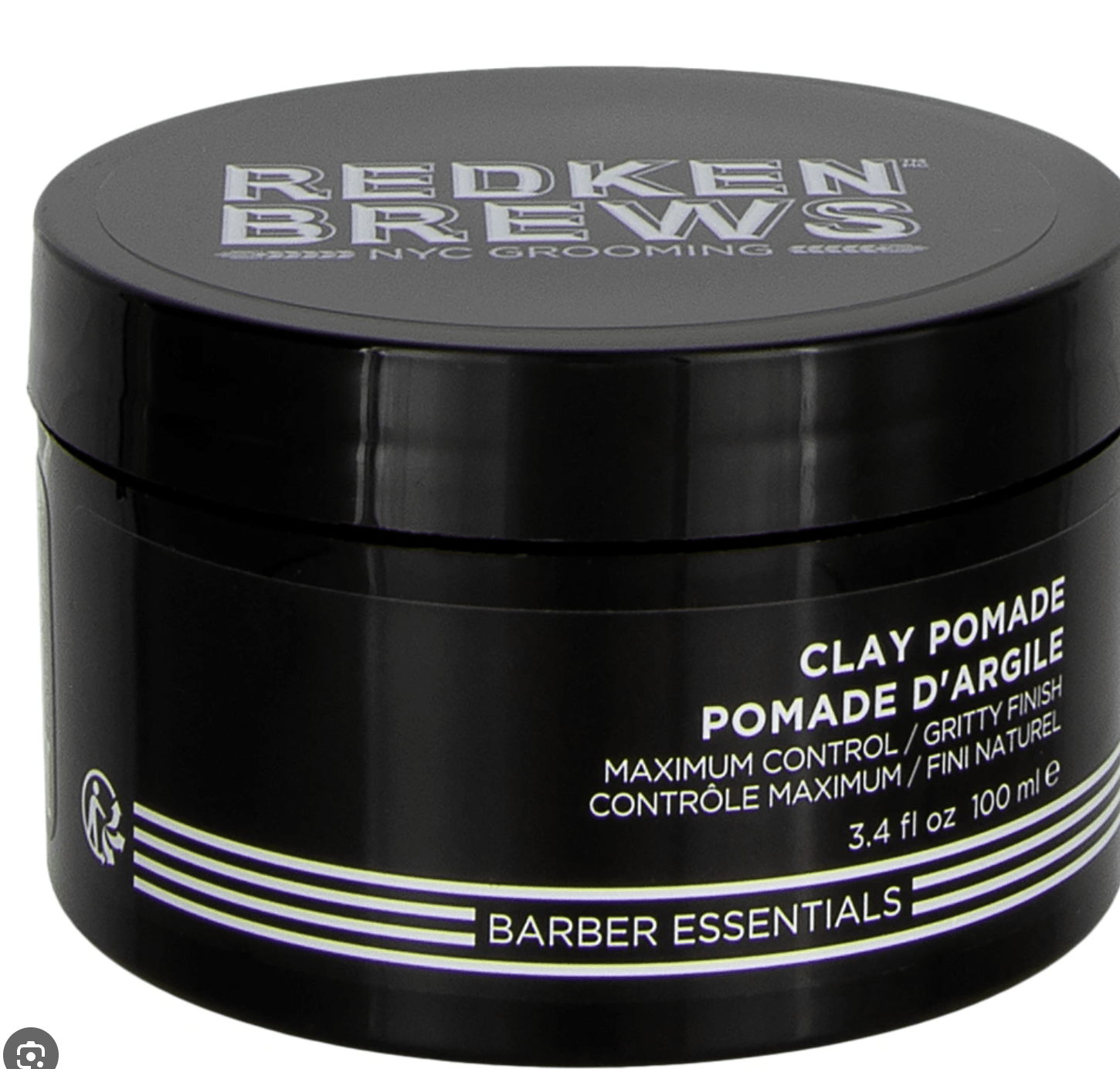 Redken Brews Clay Pomade for Men, High Hold, for Fine and Medium Hair - VIP Extensions